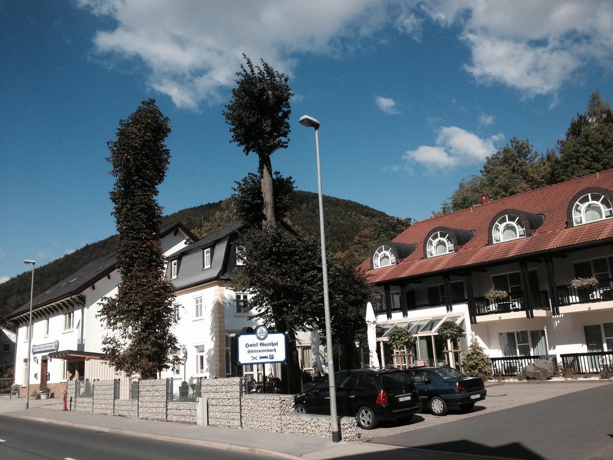 Hotel-Gasthof Huettensteinach Sonneberg Exterior photo
